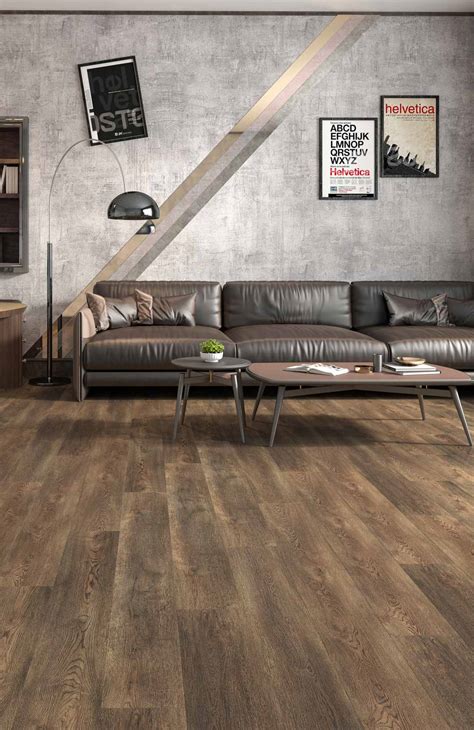 Distressed Wood Effect Waterproof Luxury Vinyl Rigid Flooring – STEP ...