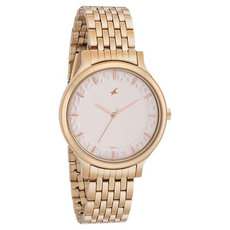 Buy Online Fastrack Crush Quartz Analog Silver Dial Stainless Steel ...