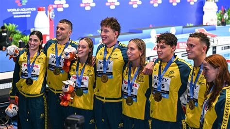 Kyle Chalmers delivers monster swim as Australia wins double relay gold ...