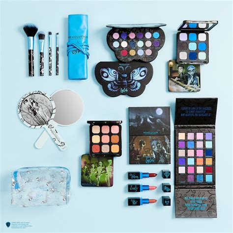 the corpse bride makeup collection