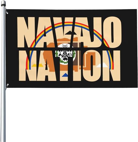 Amazon.com : 3x5 Ft Navajo Nation Flag Text Word Art Flag Indoor ...