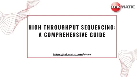 Image result for High Throughput Sequencing Applications