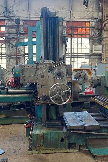 Used Borer Horizontal Table Type Tos W9A for Sale at NB Machinery