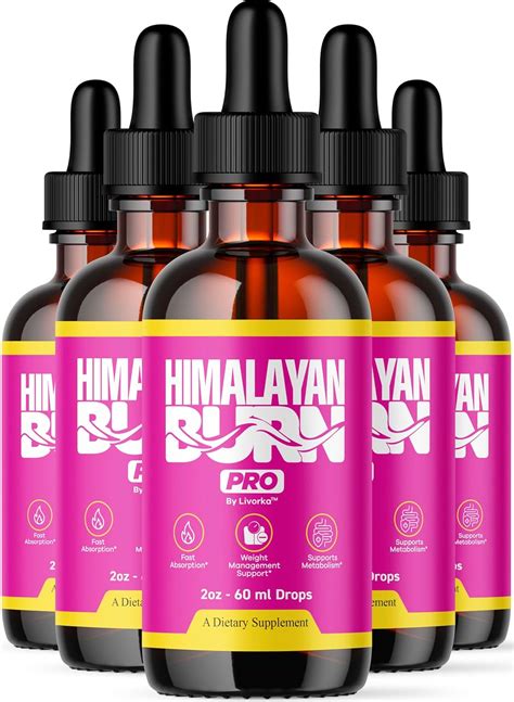 5 Pack) Himalayan Burn Pro Drops - HimalayanBurn Pro Bermuda | Ubuy