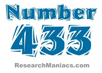 Numbers: Number 433