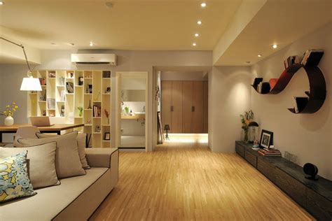 35平现代简约风格两室两厅客厅装修效果图_太平洋家居网图库