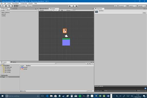 Unity 2D Android Tutorial 的图像结果