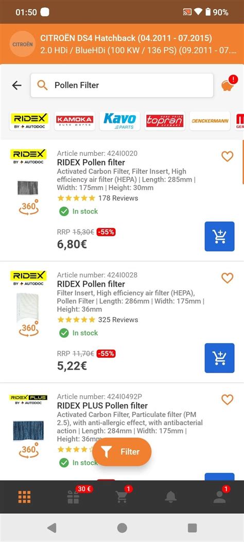 Télécharger AUTODOC 3.5 APK pour Android Gratuit