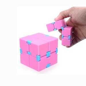 RAGVEE Infinity Cube Fidget Toy Game for Kids & Adults - Infinity Cube ...
