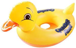 THE Bling STORES Duck Baby Floats, Inflatable Duck Pool Float, Baby ...