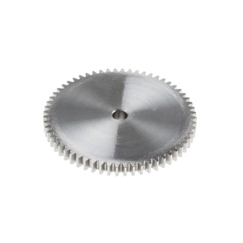 60 Teeth 1 Module 8mm Bore Diameter Steel Spur Gear