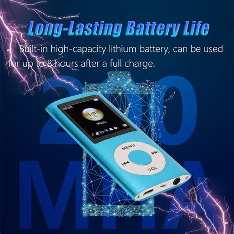 Luqeeg MP3 Player, Portable Lossless Sound Slim MP3 Music India | Ubuy