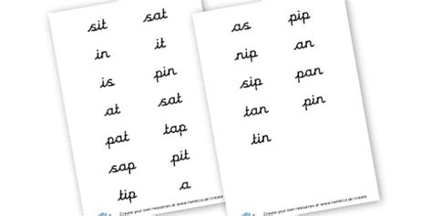 Phase 2 words - display lettering