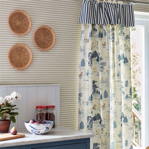 Winnie The Pooh Fabric - Sanderson - Disney Home X Sanderson Fabrics ...