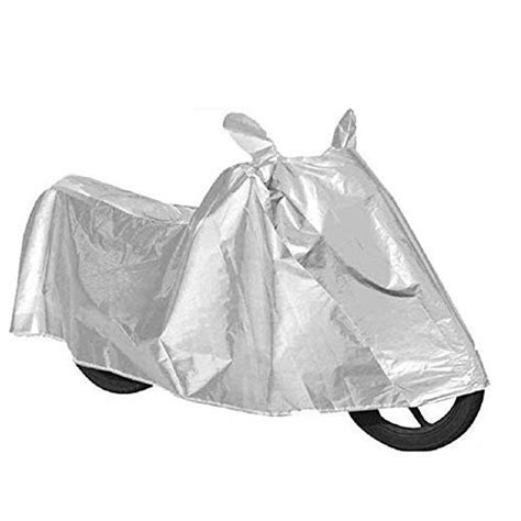Recaro Bike Body Cover Silver Polo For TVS Victor – Coozoin