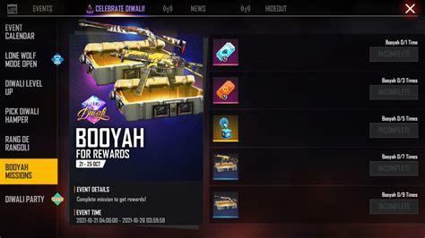 Free Fire rewards for today (25 October 2021): How to get free Prisoner ...