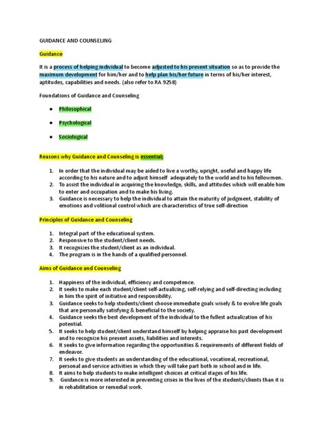 Image result for How to Write Guidance Notes