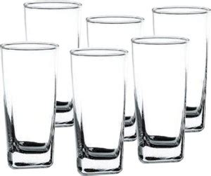 Ocean (Pack of 6) 5B1101106G0000 Glass Set Water/Juice Glass Price in ...
