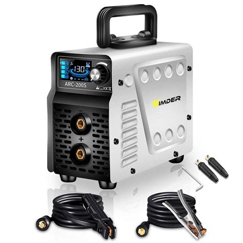 SSIMDER Stick Welder, Welding Machine 110v/220v 130A 2 In 1 Hot Start/ARC Force/LIFT TIG Welding ...