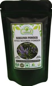 Gunmala Enterprises nirgundi plant churna -nagad-vitex negundo for ...