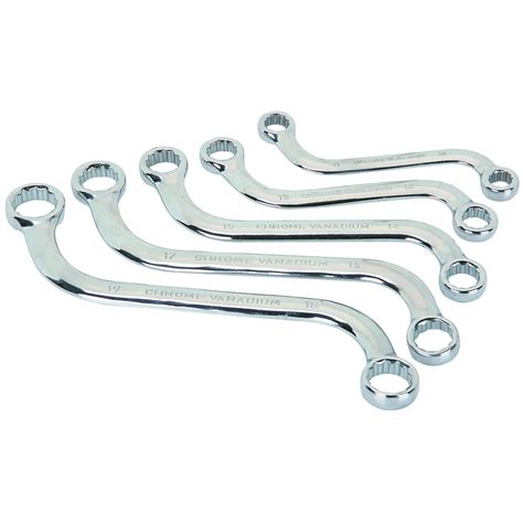 5PC "S" TYPE BOX-END WRENCH SET - SAE - NGC Industries