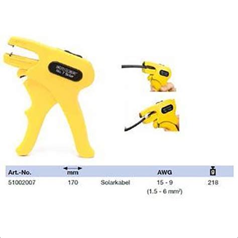 Solar Wire Stripper No. 7 Manufacturer, Supplier in Bengaluru ,Karnataka