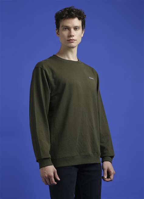 Orange Oversized Graphic Back Print Full Sleeved Sweatshirt | Pepe ...
