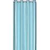 Buy Decoholic Sky Blue Polyester Door Curtains 7 Feet | Darkening Faux ...