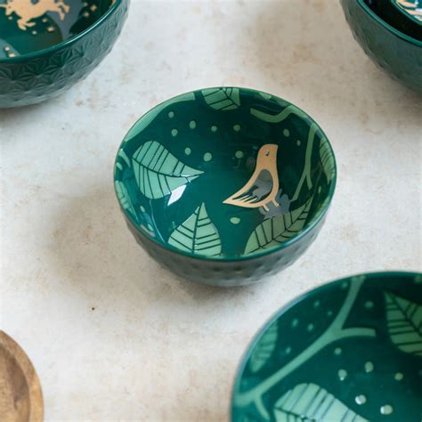 Natura Bowls Green Online - Premium Serving Bowl | Nestasia