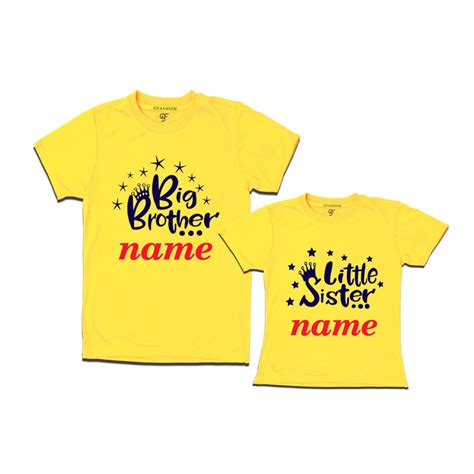 personalized name t shirts | sibling t shirts with name – GFASHION