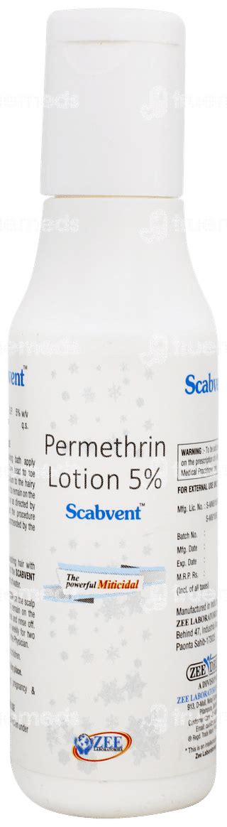 Scabvent Lotion 60ML: Uses, Side Effects, Price & Substitutes