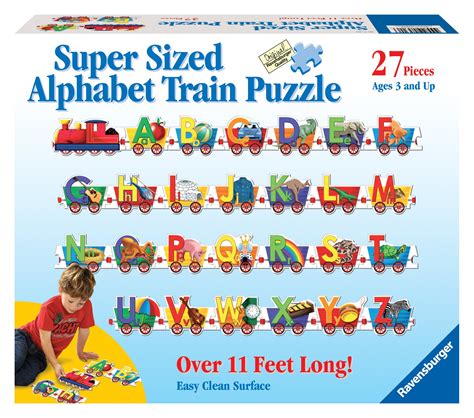 Buy Ravensburger Alphabet Train Floor Puzzle (27 Pieces) Online at Low ...