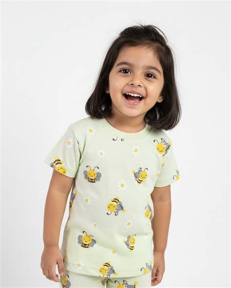 Busy Bee Dreams Matching Boys & Girls Pajama set – naeim.in