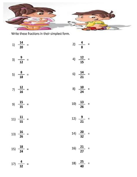 Image result for Fraction Simplification