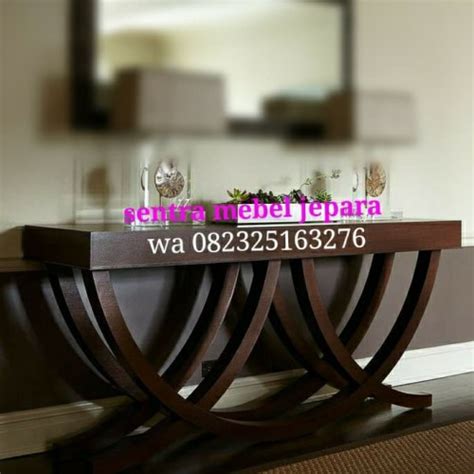 Jual Meja konsul vw jati - Kab. Jepara - Sentra Mebel Jepara | Tokopedia