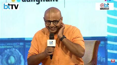 Technology can become a threat to human existence: Swami Gaur Gopal Das ...