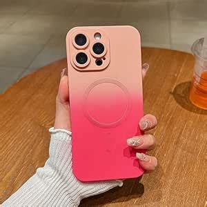 LuxuryKase Gradient Mag-Safe Case for iPhone 16 Pro Max | Soft Silicone ...