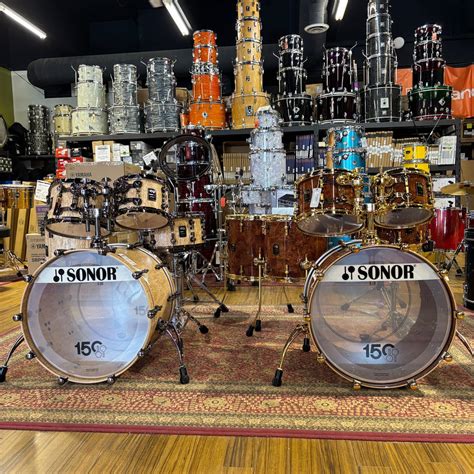 Sonor 150th Anniversary Sonorlite Heritage 6-piece Shell Pack ...