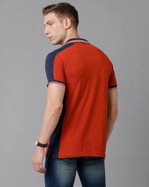 CP BRO Men's Cotton Color Block Slim Fit Multicolor T-Shirt | Brp - 33