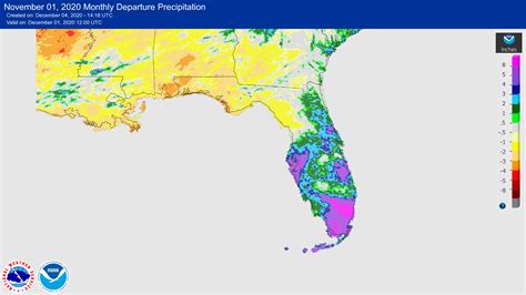 Climate Summary for Florida - November 2020 - Florida Climate Center