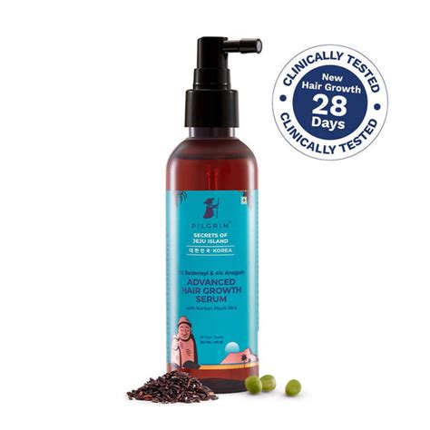 3% Redensyl & 4% Anagain Advanced Hair Growth Serum | Pilgrim Hair ...