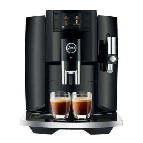 Jura E8 Automatic Coffee Machine Piano Black – Premium Bean to Cup Esp ...