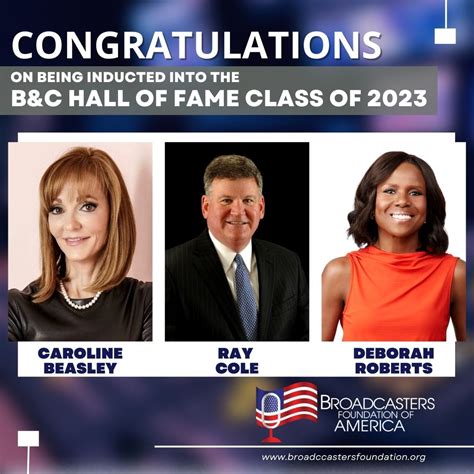 BFOA at the 2023 B&C Hall of Fame - Broadcasters Foundation of America