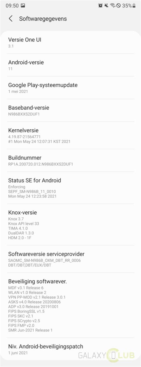 Aggiornamenti per i Samsung Galaxy S21, S20, Note 20, A52 e tanti altri