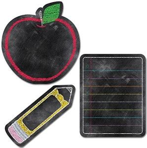 Creative Teaching Press 10" Designer Cut-Outs, School Time (6489) - 10 ...