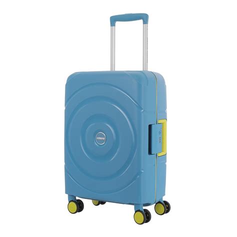 American Tourister Cabin Polypropylene Circurity+ 55 Cm 8 Wheel with 3 ...