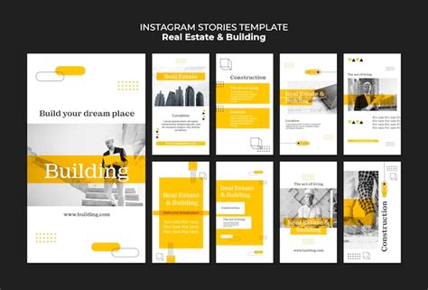 Real estate and building template design | Free PSD