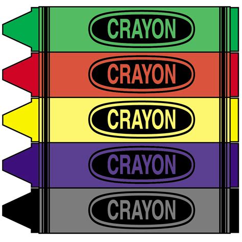 Crayon Box Clipart at GetDrawings | Free download