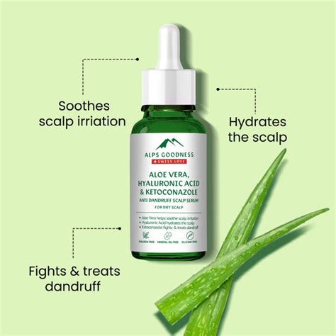 Alps Goodness Aloe Vera, Hyaluronic Acid & Ketoconazole Anti Dandruff