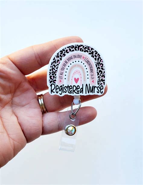 Registered Nurse Badge Reel